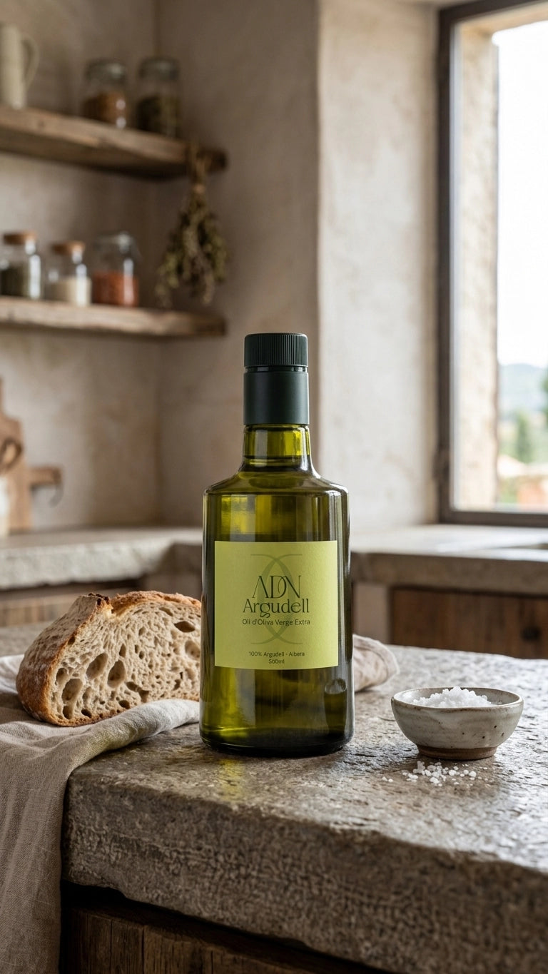 Aceite de Oliva Virgen Extra ADN Argudell en cristal – DOP Aceite de Oliva del Empordà