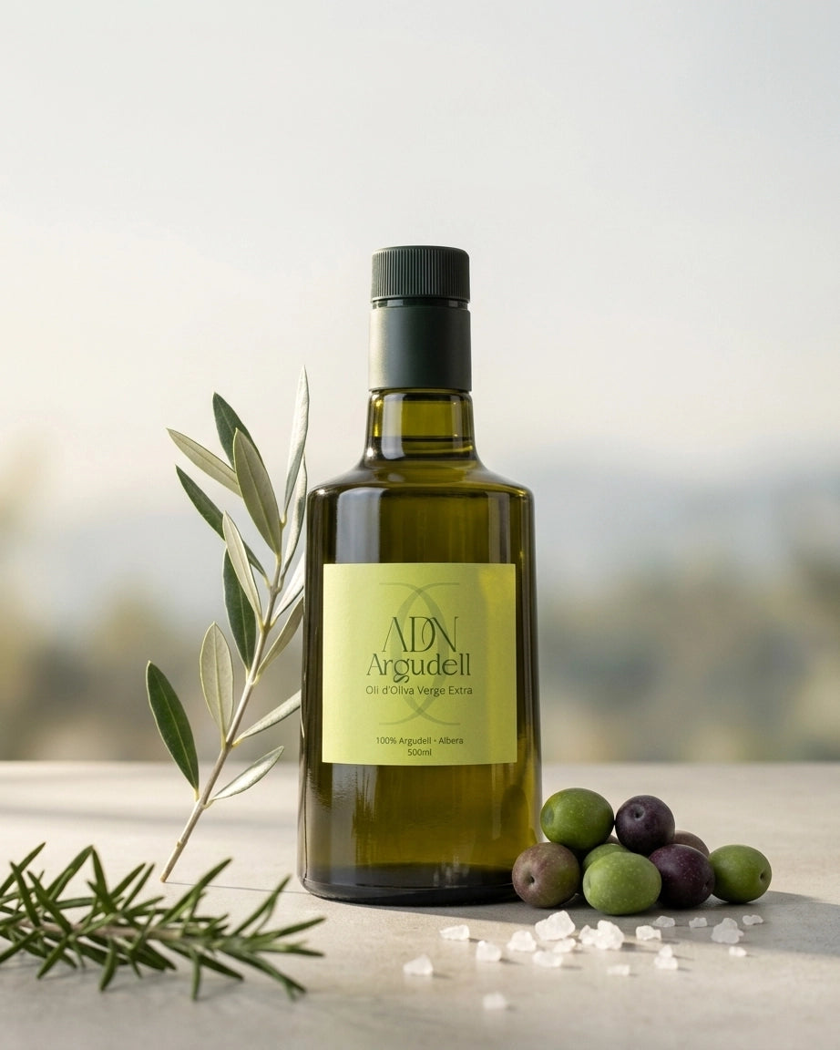 Pack Ahorro Plus – 4 Botellas ADN Argudell 500ml (2 Litros) – DOP Oli de l'Empordà