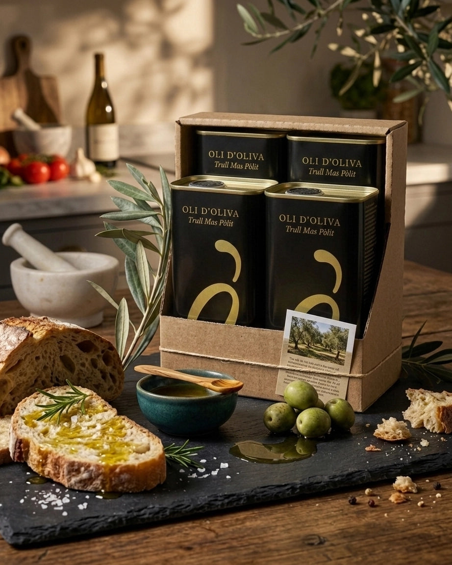 Pack Ahorro Plus – 4 Latas ADN Argudell 500ml (2 Litros) – DOP Aceite de Oliva del Empordà