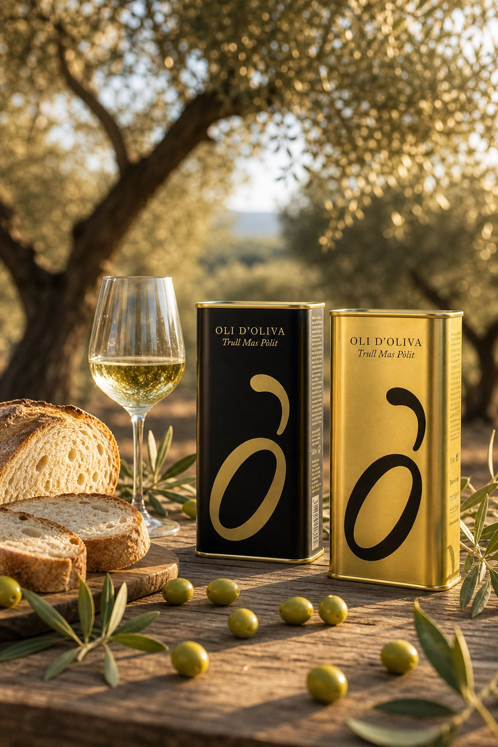 Pack Degustación – 2 Latas Trull Mas Pòlit Arbequina y Argudell – DOP Aceite de Oliva del Empordà