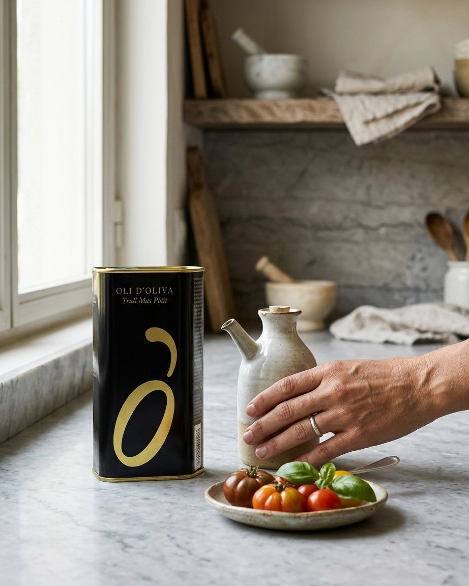Aceite de Oliva Virgen Extra Trull Mas Pòlit Argudell 500ml en lata de aluminio – DOP Aceite de Oliva del Empordà