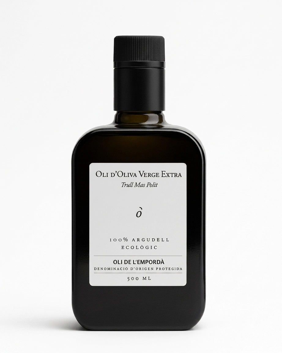 Aceite de Oliva Virgen Extra Trull Mas Pòlit Reserva Familiar Cristal – DOP Oli de l'Empordà