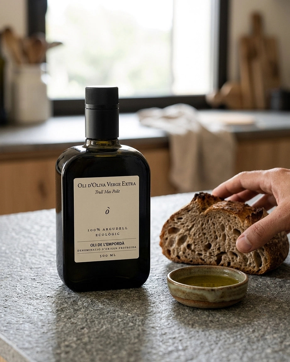 Aceite de Oliva Virgen Extra Trull Mas Pòlit Reserva Familiar Cristal – DOP Oli de l'Empordà